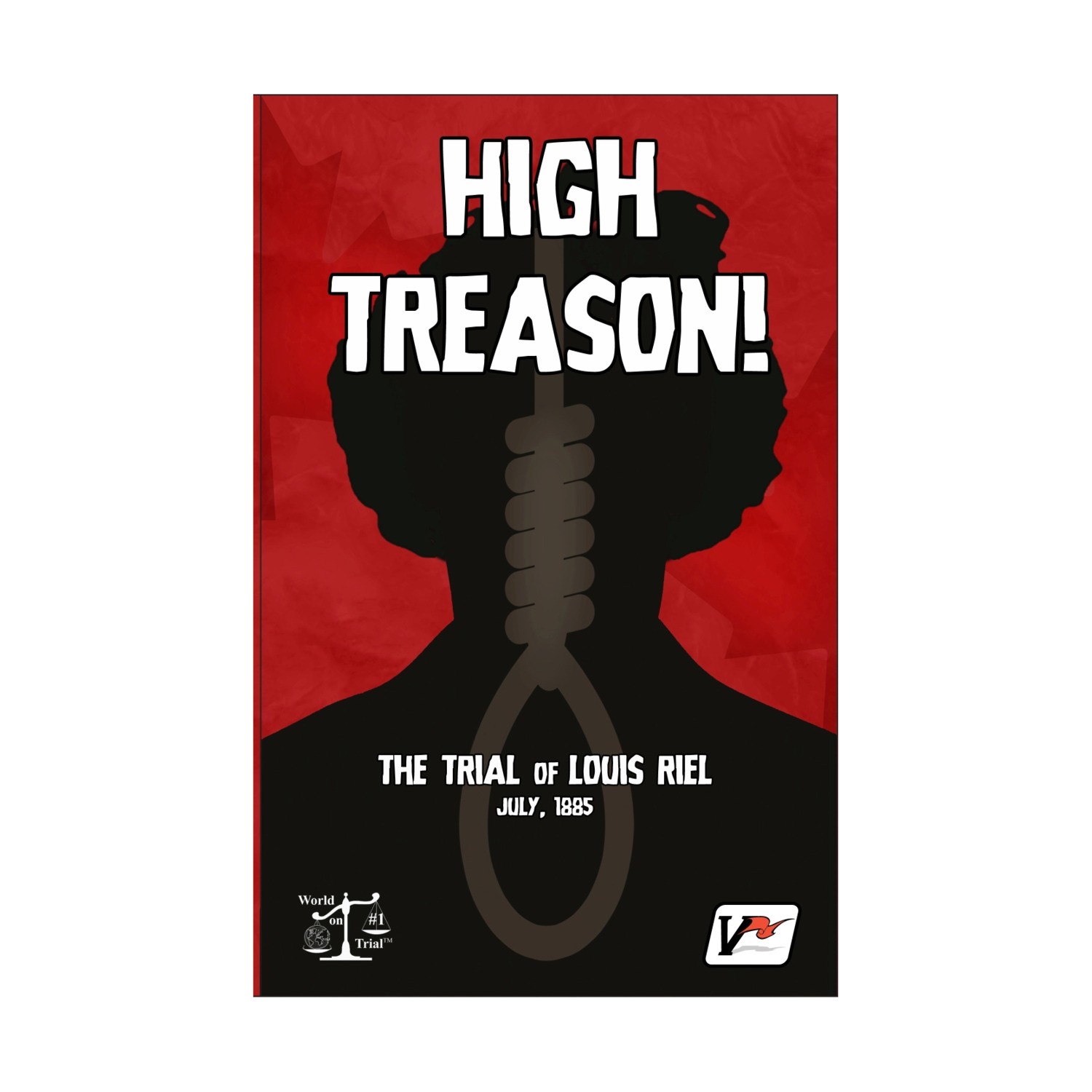 Victory Po Boardgame High Treason - The Trial of Louis Riel, July Box VG+/EX Victory Po Boardgame High Treason - The Trial of Louis Riel, July Box VG+/EX