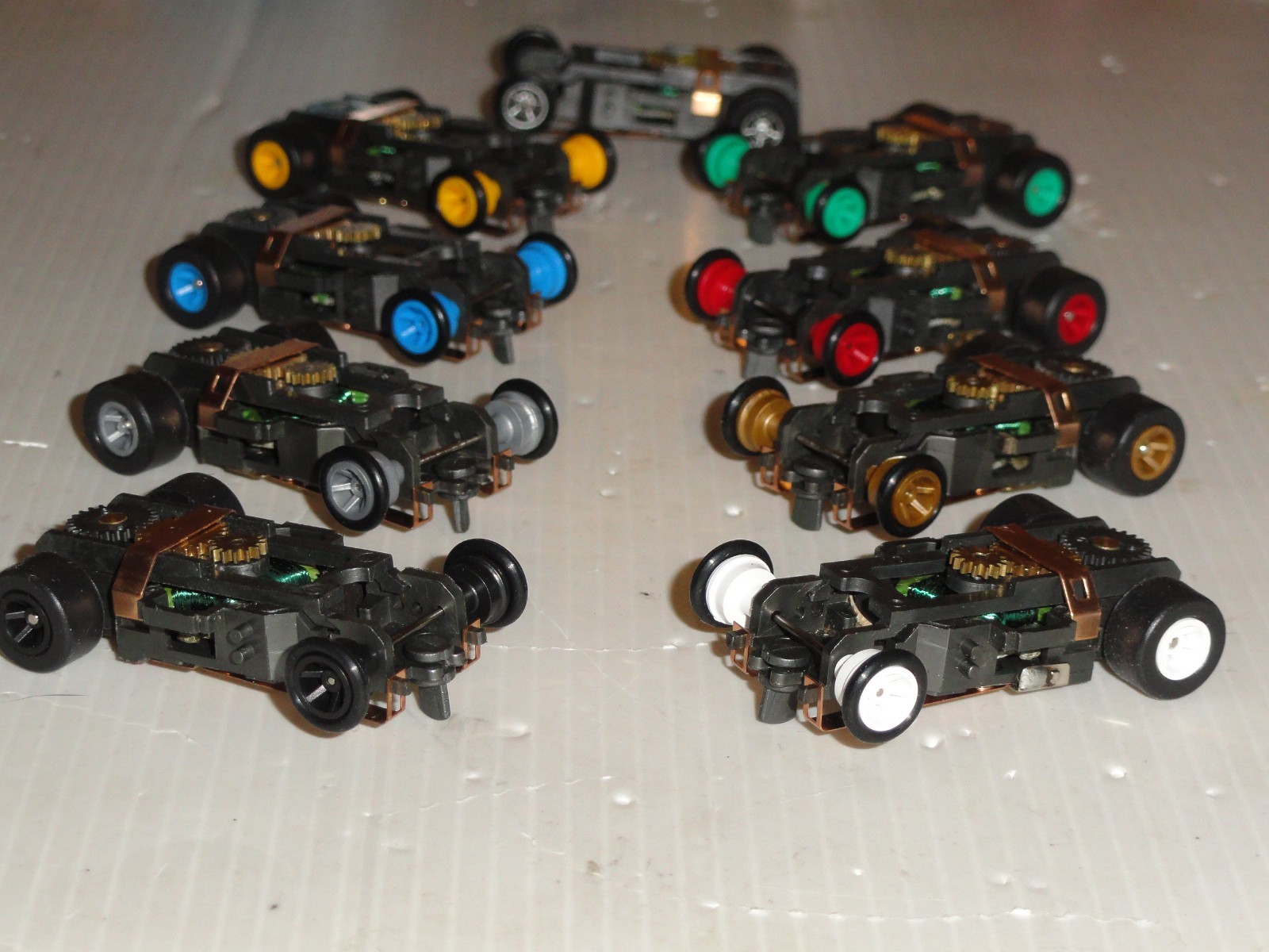 AURORA AFX Magnatraction HO Slot Chassis Newly Built Condition(You Pick One)