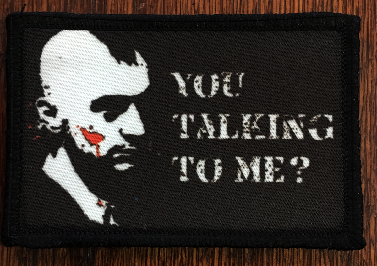 Taxi Driver You Talking to Me ? Morale Patch Tactical ARMY Hook Military USA Taxi Driver You Talking to Me ? Morale Patch Tactical ARMY Hook Military USA