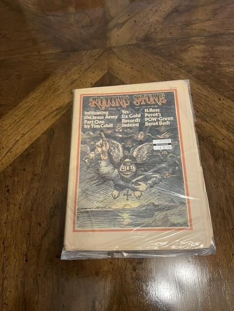 Vintage Rolling Stone Magazine - Yes - June 7, `1973 - Issue 136 Vintage Rolling Stone Magazine - Yes - June 7, `1973 - Issue 136