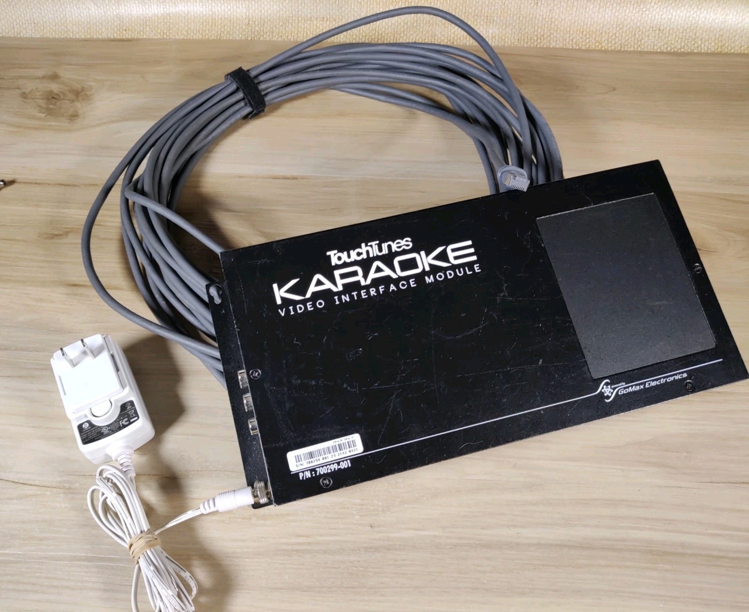 TouchTunes Karaoke Video Interface Module #700299-001 GoMax Elec Power 50' Cabl✅ TouchTunes Karaoke Video Interface Module #700299-001 GoMax Elec Power 50' Cabl✅