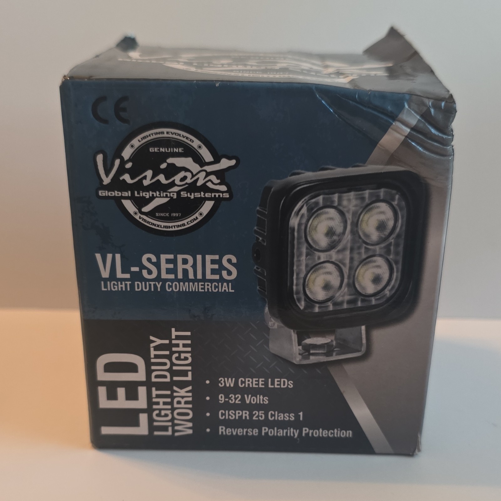 Vision X 4 LED Square Work Light 12 W 40° Flood Beam Vision X 4 LED Square Work Light 12 W 40° Flood Beam