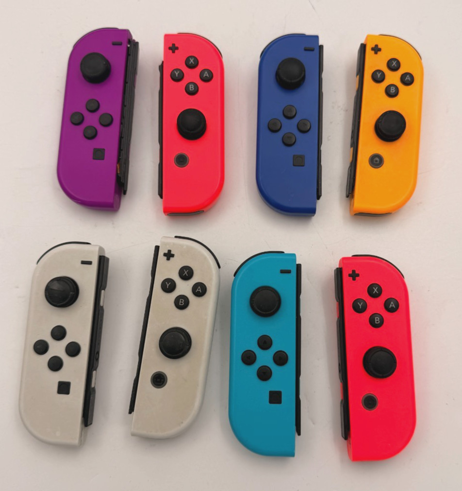 Lot of 8 Defective Nintendo Switch Joy-Con Controllers FOR PARTS ONLY Lot of 8 Defective Nintendo Switch Joy-Con Controllers FOR PARTS ONLY