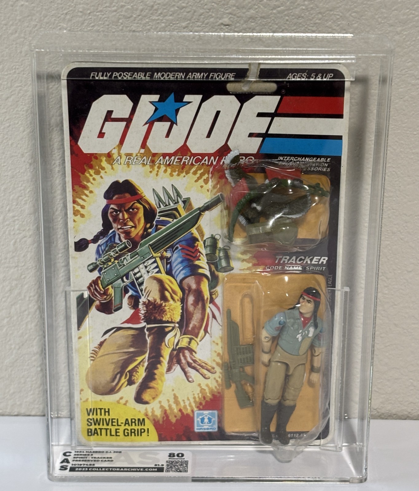 GI Joe 1984 Spirit MOC CAS 80 (Preserved) GI Joe 1984 Spirit MOC CAS 80 (Preserved)