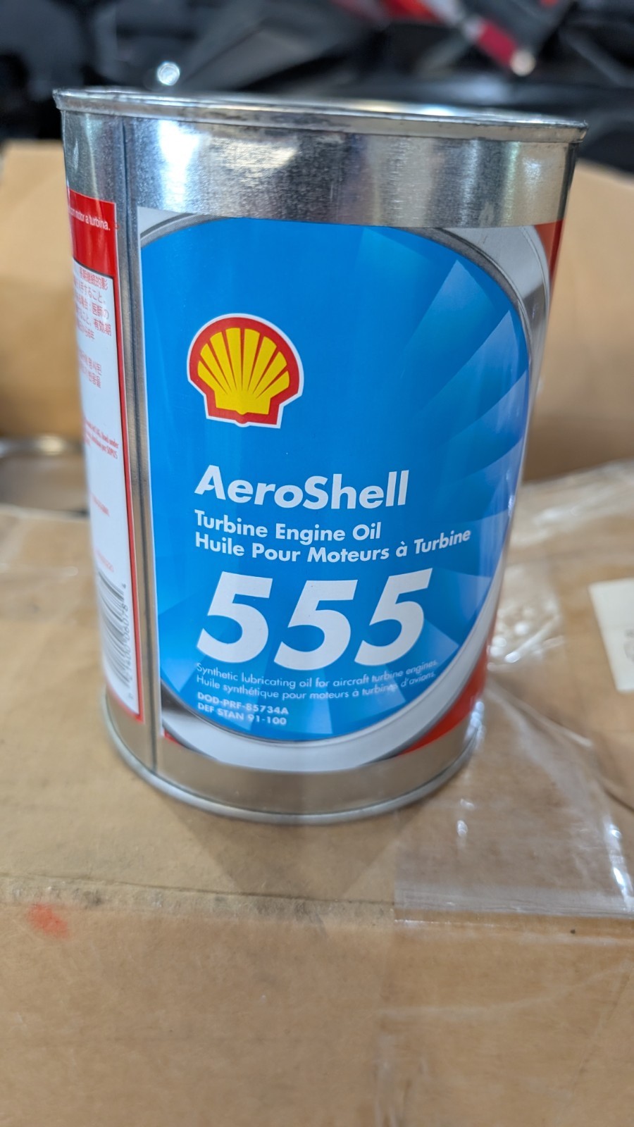 Aeroshell Turbine Oil 555  Quart