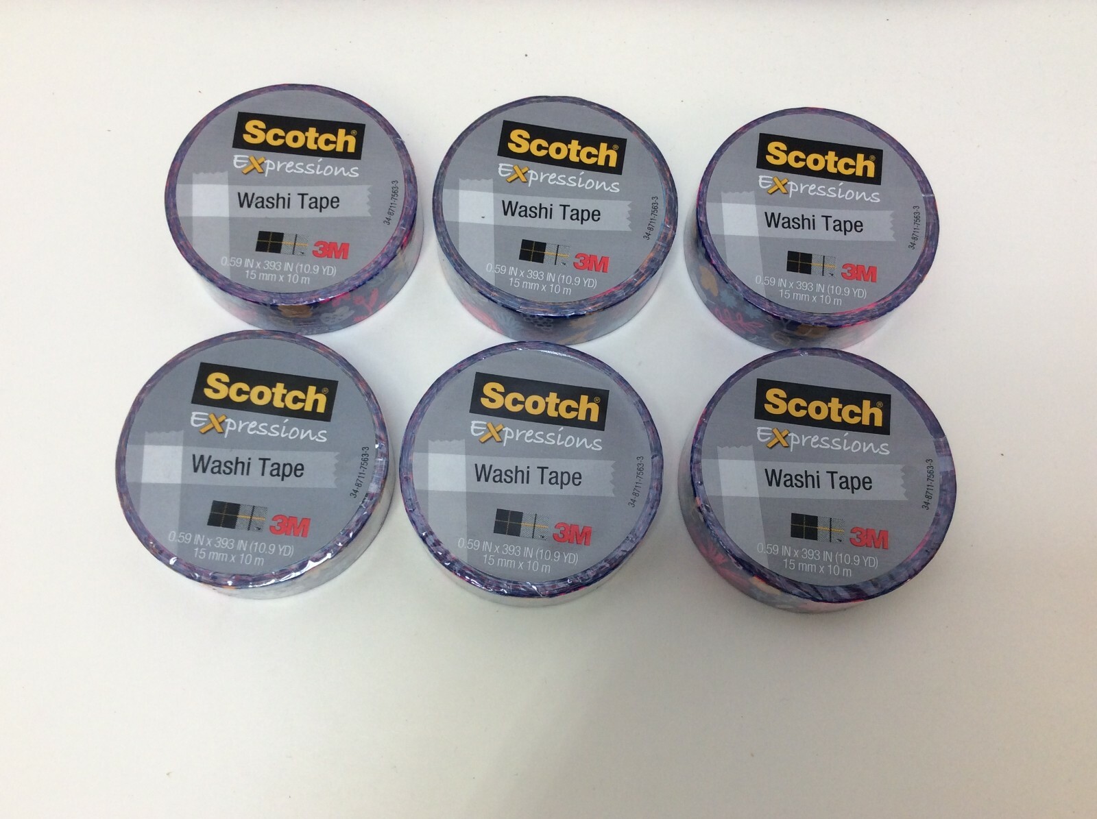 Scotch Expressions Washi Tape, 0.59\