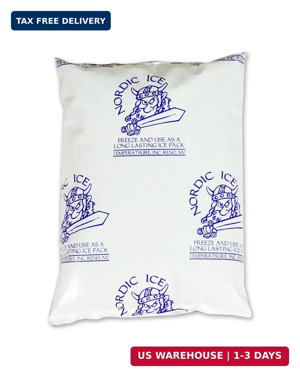 Nordic Ice NOR1032 Reusable Long-Lasting Gel Pack, 16 oz. (Pack of 3)
