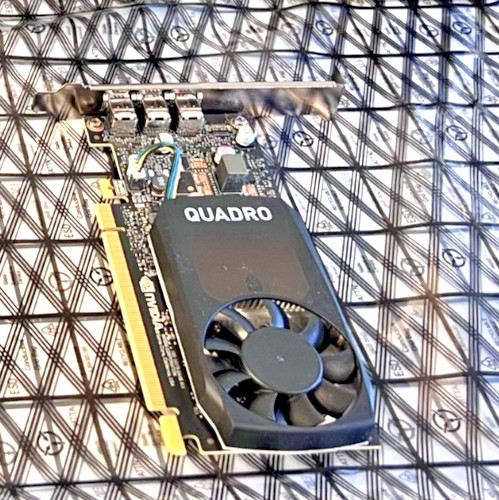 Nvidia Quadro P400 2GB GDDR5 3 x Mini Display Port Graphics Card Dell P/N:0W9VFP Nvidia Quadro P400 2GB GDDR5 3 x Mini Display Port Graphics Card Dell P/N:0W9VFP