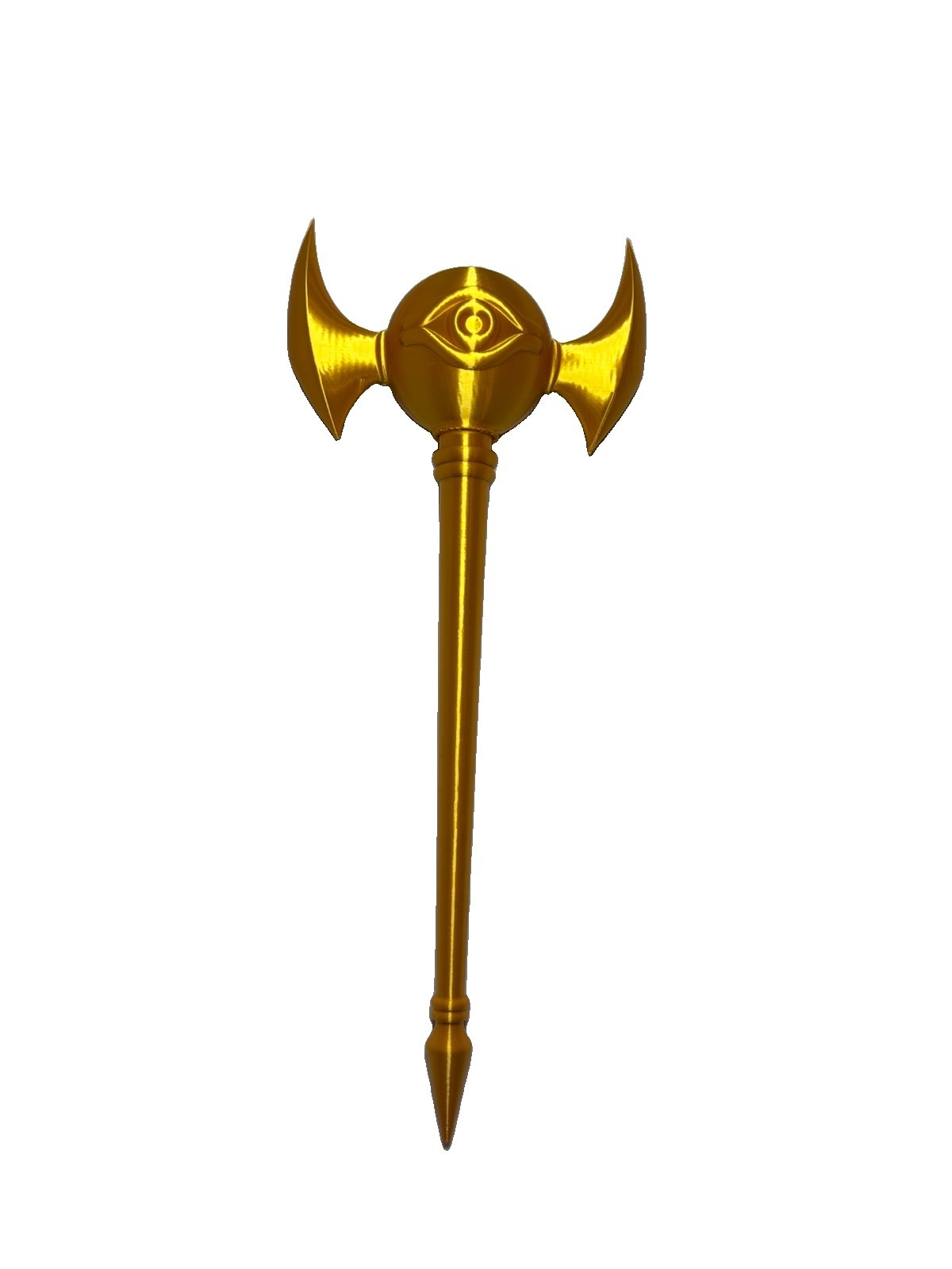 Yu-Gi-Oh Millenium Rod Gold Marik Inspired Model Size 3D Print Yu-Gi-Oh Millenium Rod Gold Marik Inspired Model Size 3D Print