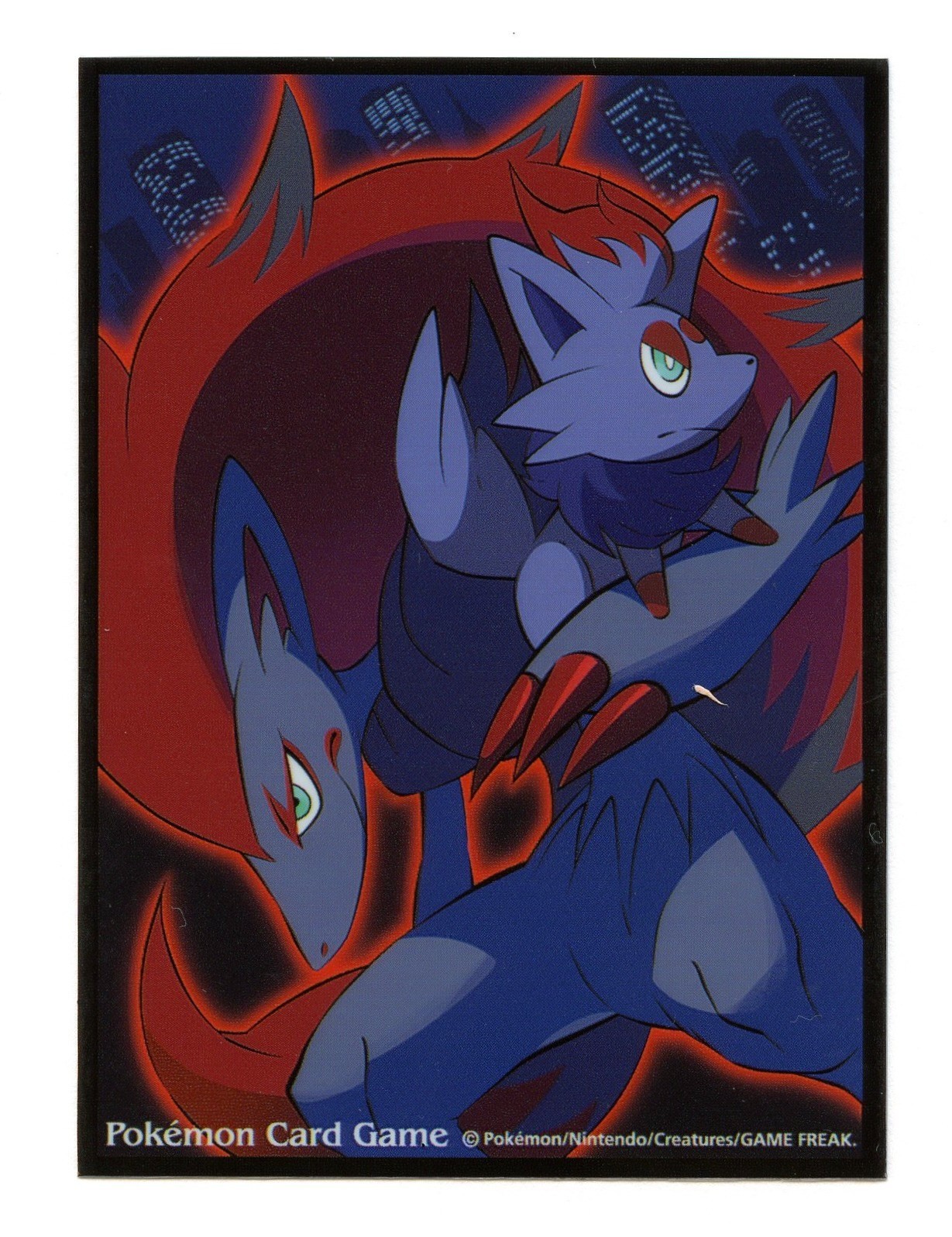2011 Zoroark & Zorua Individual Card Sleeve Pokemon Center Japan Original