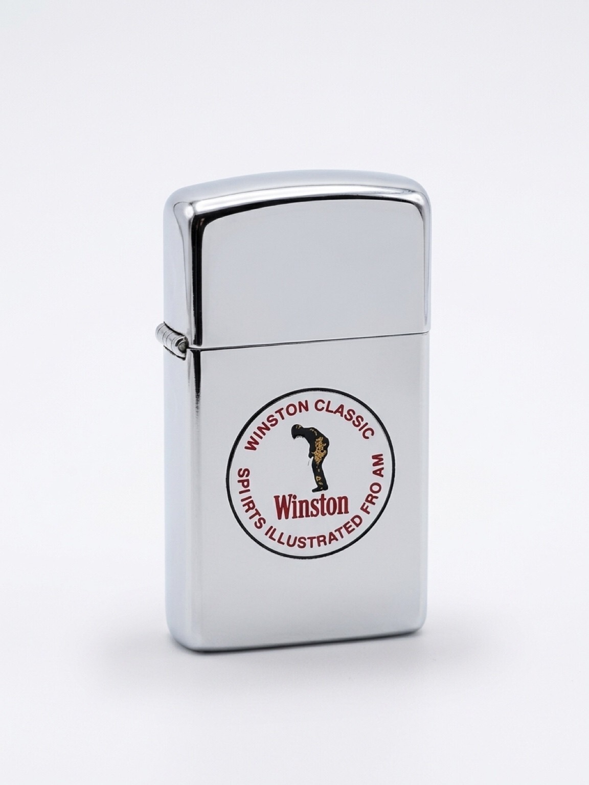 1976 Zippo Winston Classic Sports Illustrated Pro-Am Golf Advertising Lighter