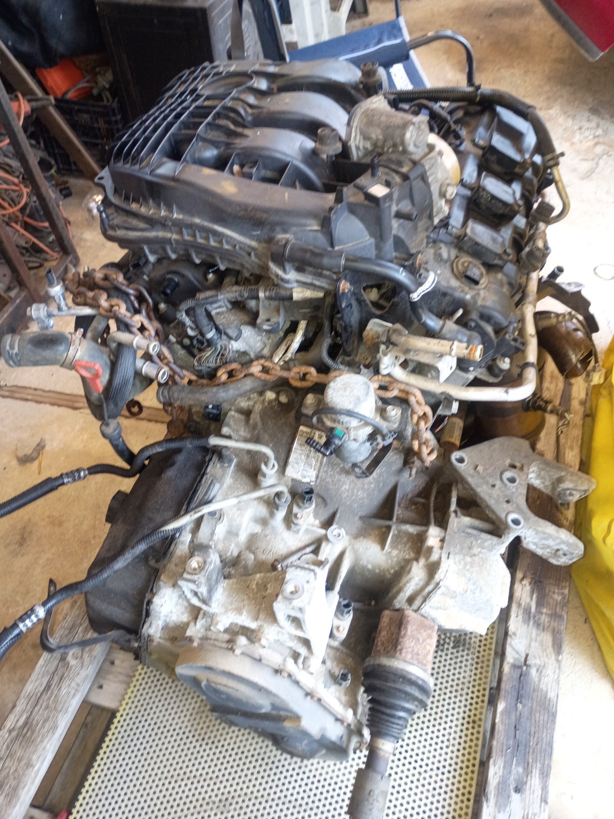 3.6L V6 24V VVT Engine and Transmission 110,000 Miles Turns Over Easily No Leaks