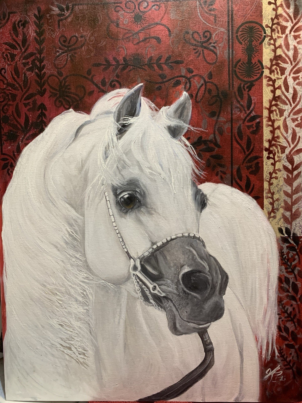 Saladin(18x24 Large Original Painting)