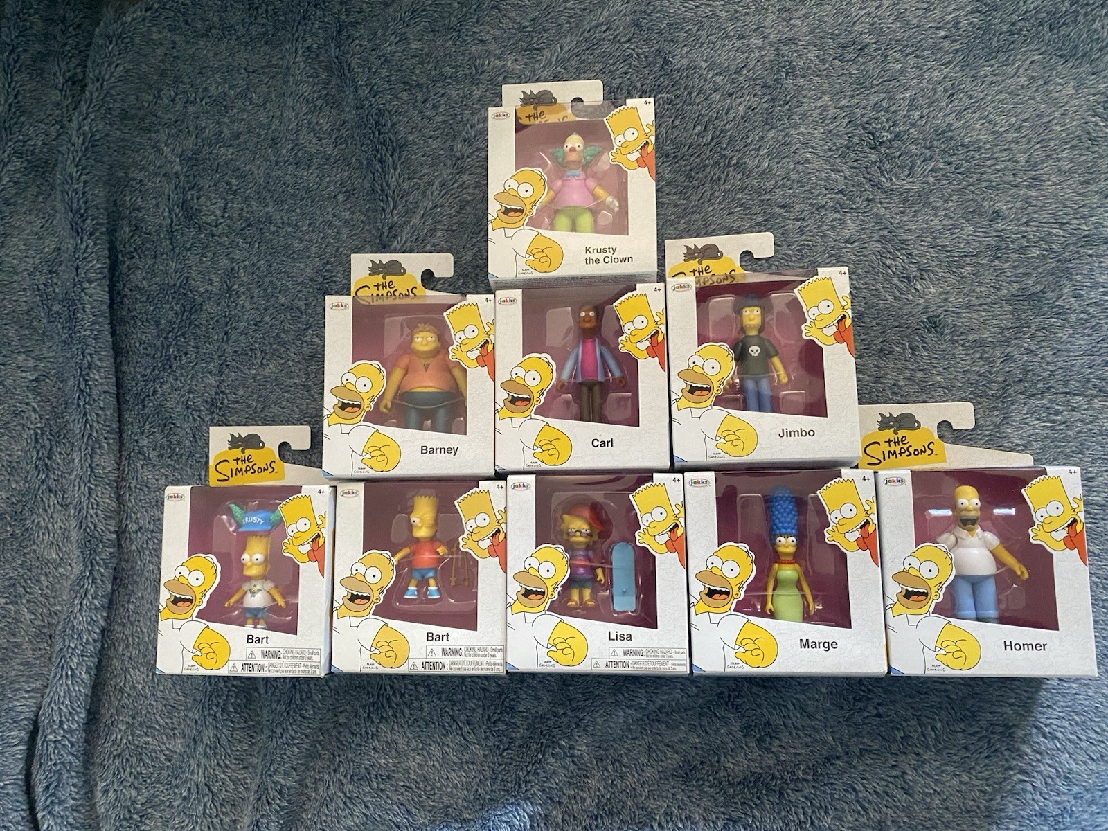 2024-2026 The Simpsons Jakks Pacific 2.5-inch Set of 9 “Read Description”