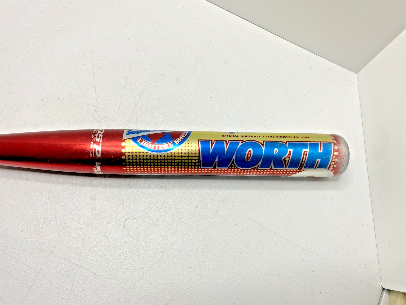 Worth Team Lighthouse Supercell2 Power-Load Softball Bat SSLS2 34in 29oz C405P