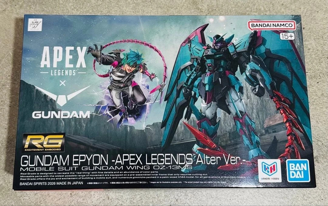 Premium Bandai RG 1/144 Gundam Epyon Apex Legends Alter Ver. Model Kit Japan New