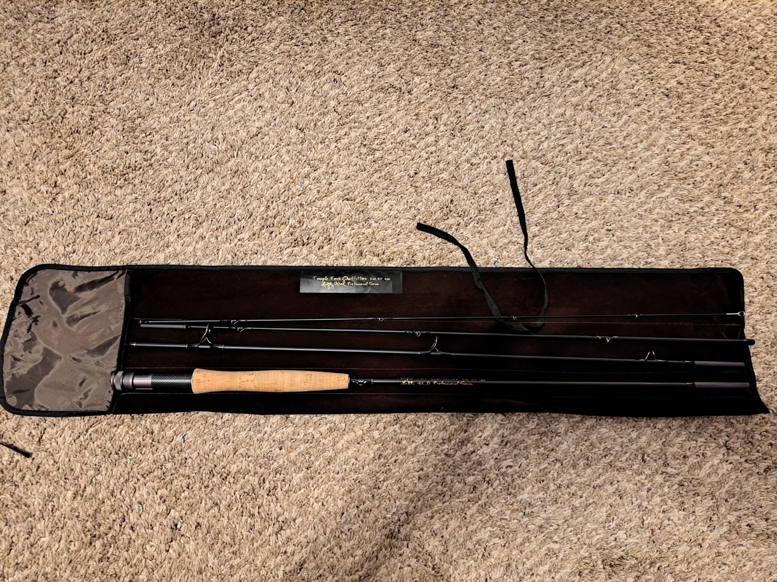 Temple Fork Outfitters TFO Lefty Kreh Professional Series 5wt 9ft 4pc Fly Rod Temple Fork Outfitters TFO Lefty Kreh Professional Series 5wt 9ft 4pc Fly Rod