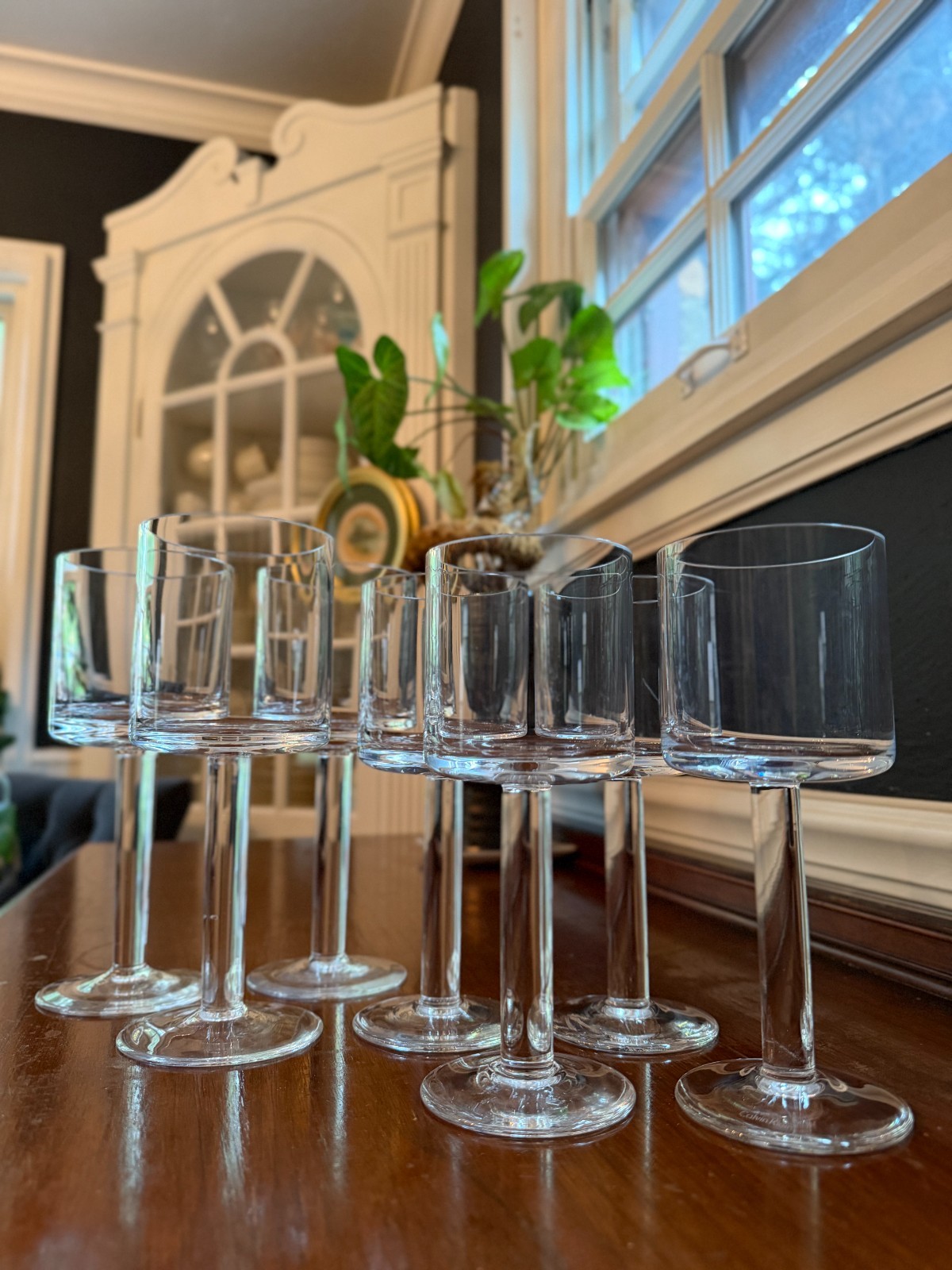 Calvin Klein Bergen Crystal Wine Glasses (7)