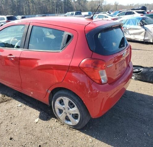 2016-2021 Chevrolet Spark Complete Rear Left Manual Door Assembly Red