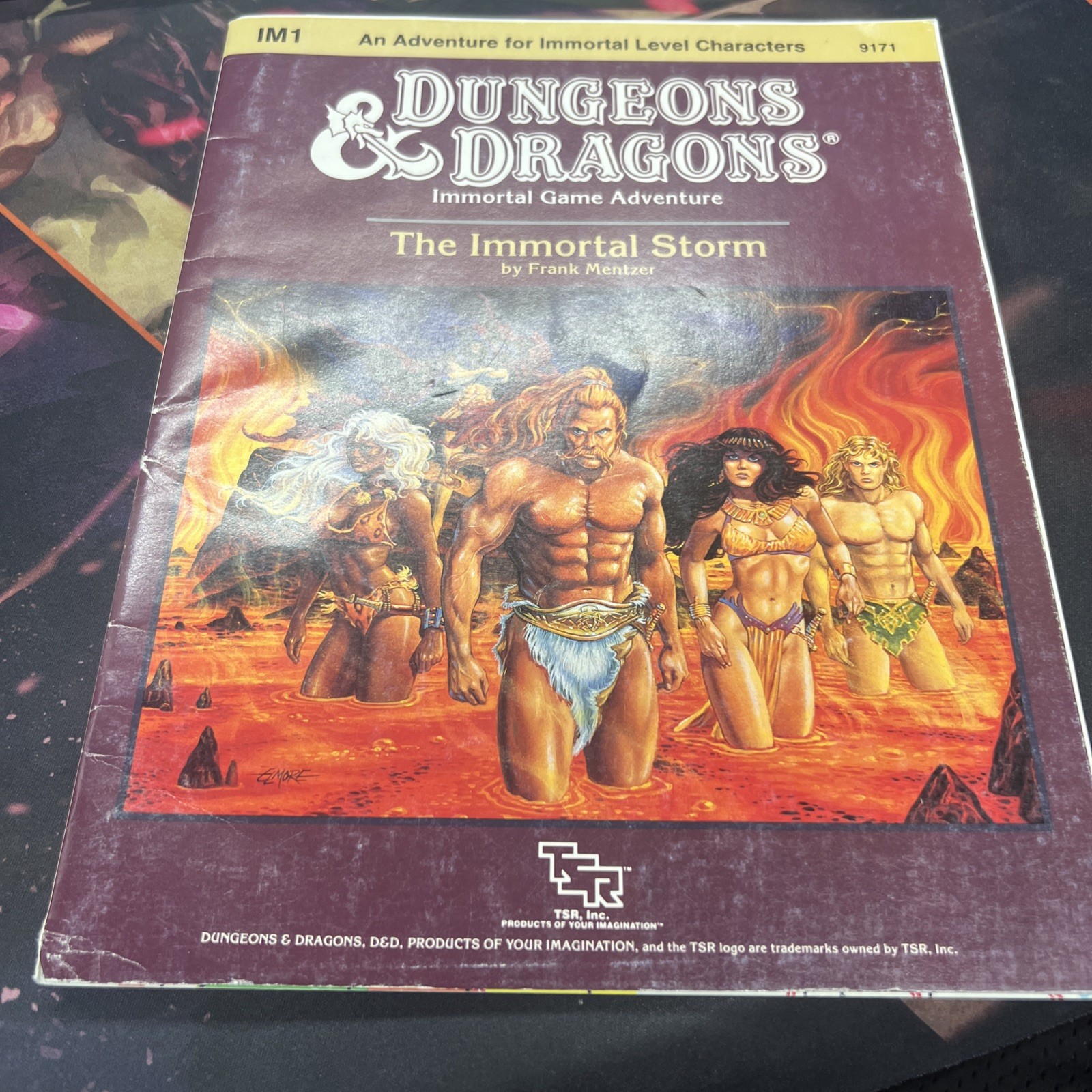 TSR D&D Dungeons and Dragons: The Immortal Storm (TSR9171) IM1 TSR D&D Dungeons and Dragons: The Immortal Storm (TSR9171) IM1