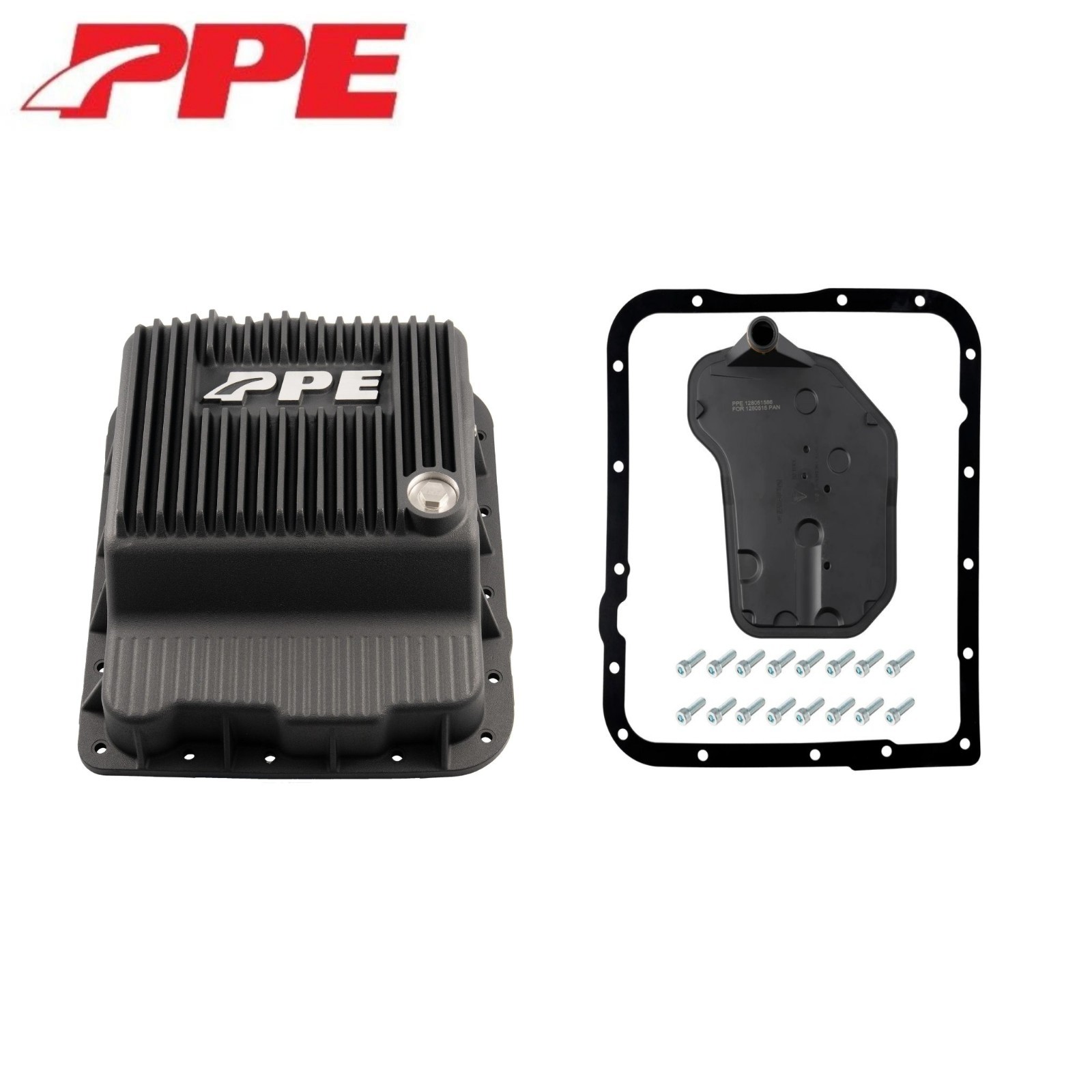 PPE Black Deep Transmission Pan For 1985-2014 GMC/Chevy 4L60E/4L65E/4L70E/4L75E PPE Black Deep Transmission Pan For 1985-2014 GMC/Chevy 4L60E/4L65E/4L70E/4L75E