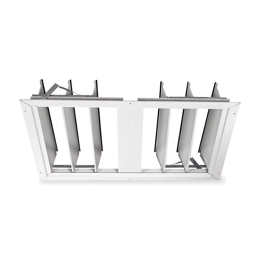 DAYTON 4HA11 Ceiling Shutter,30 In 4HA11