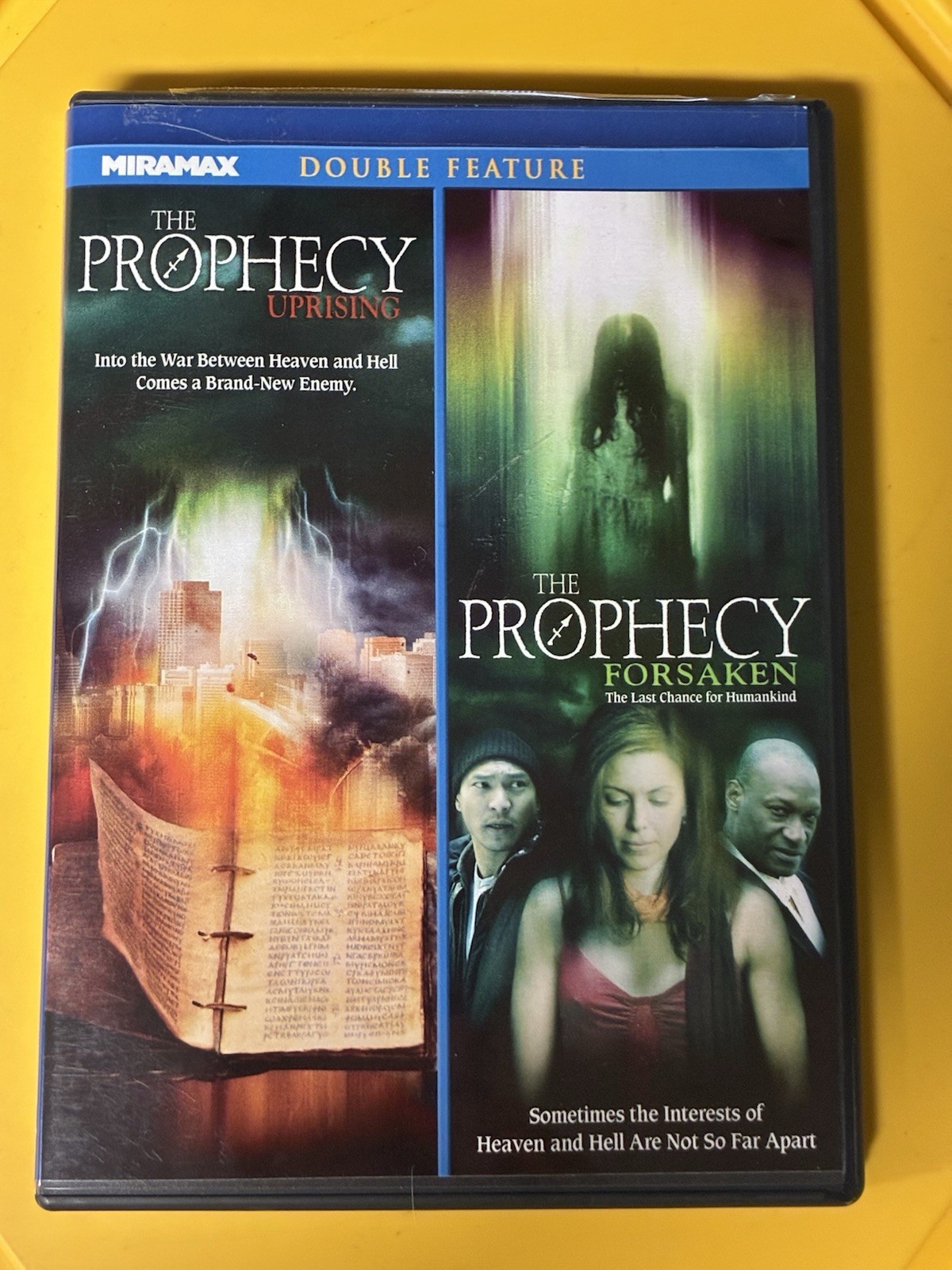 The Prophecy: Uprising & Forsaken DVD Miramax Double Feature Horror OOP