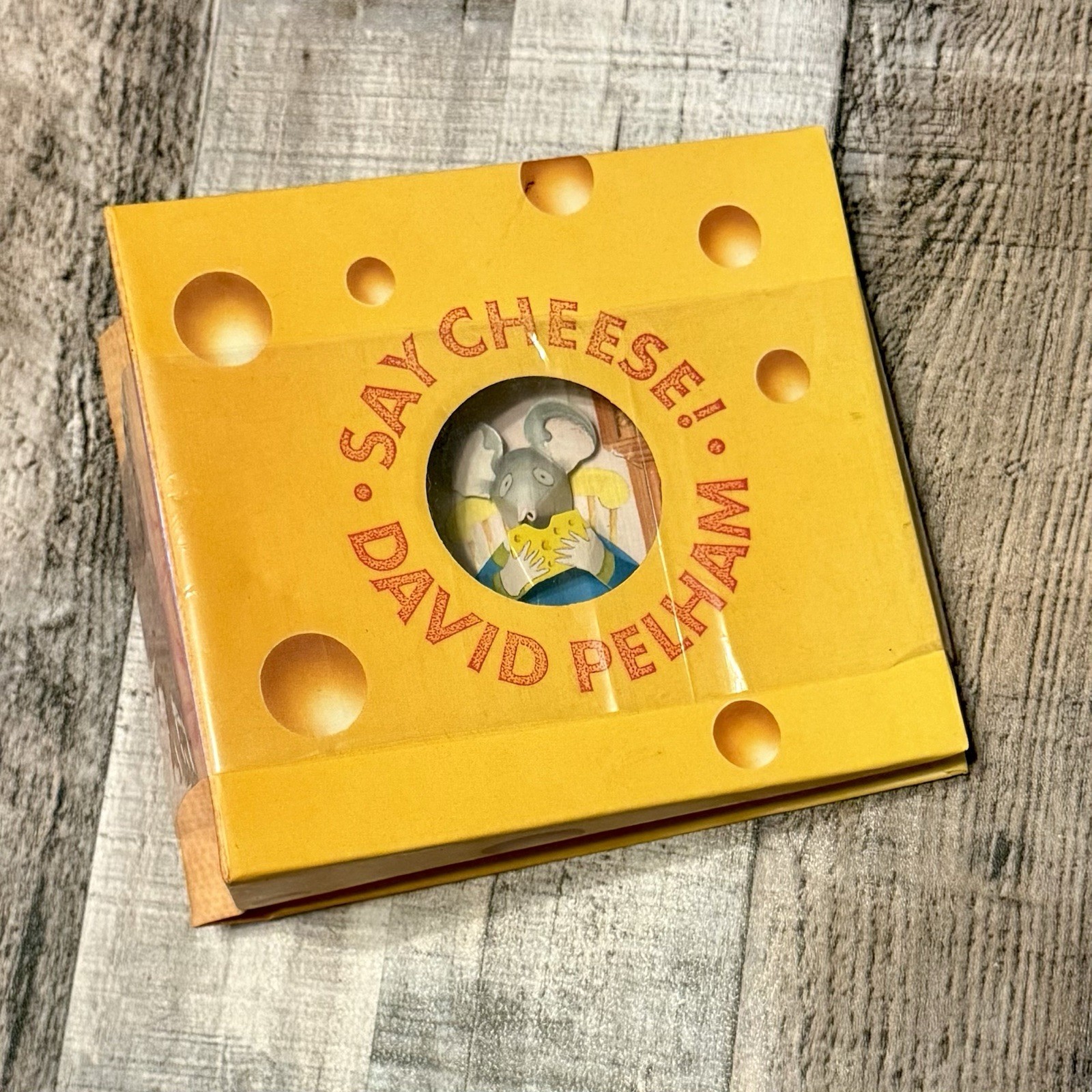 Vintage Say Cheese by David Pelham Pop Up Book Original Plastic New Excellent