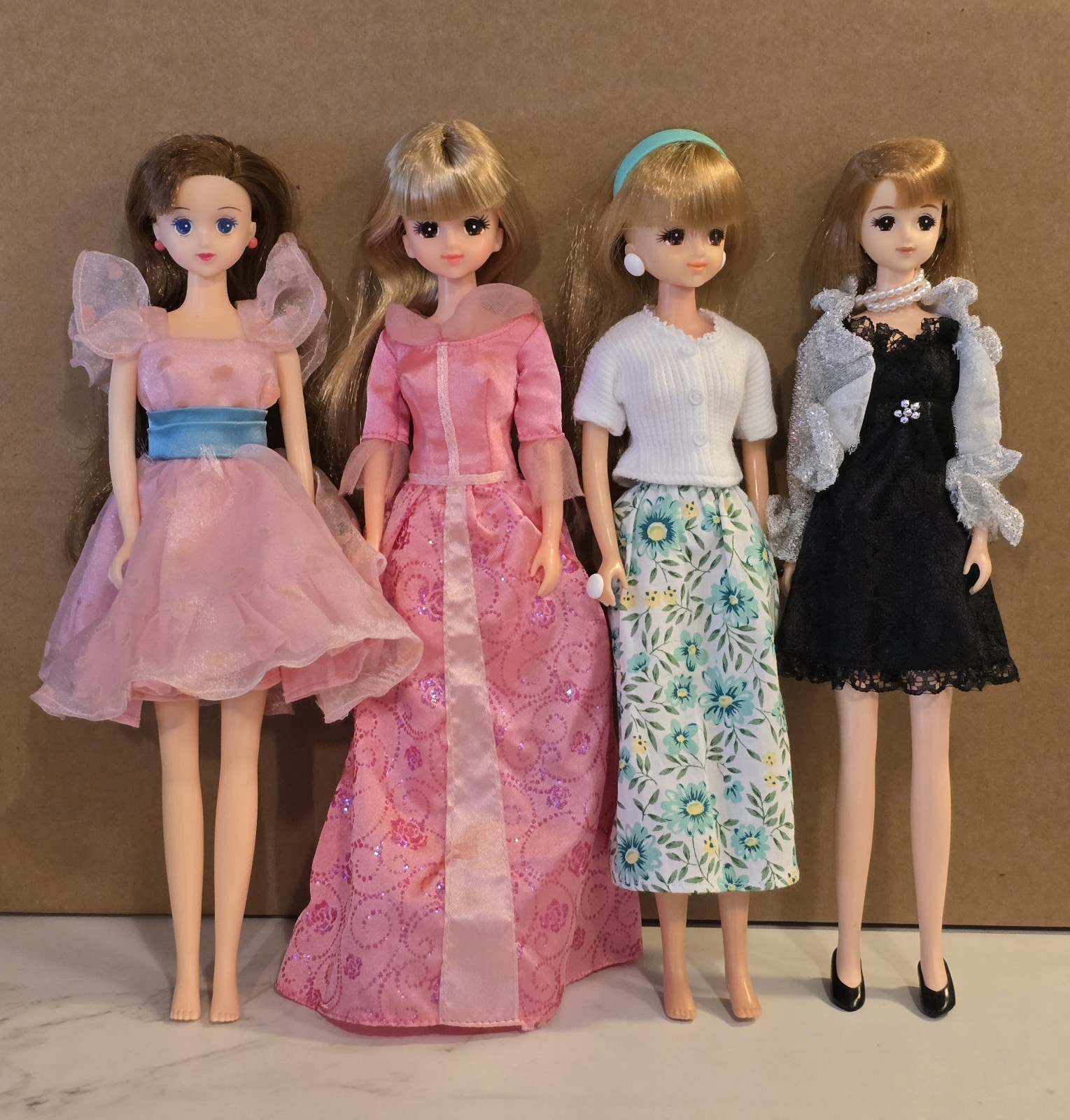 Vintage Takara Jenny Dolls Lot Of 4 Vintage Takara Jenny Dolls Lot Of 4