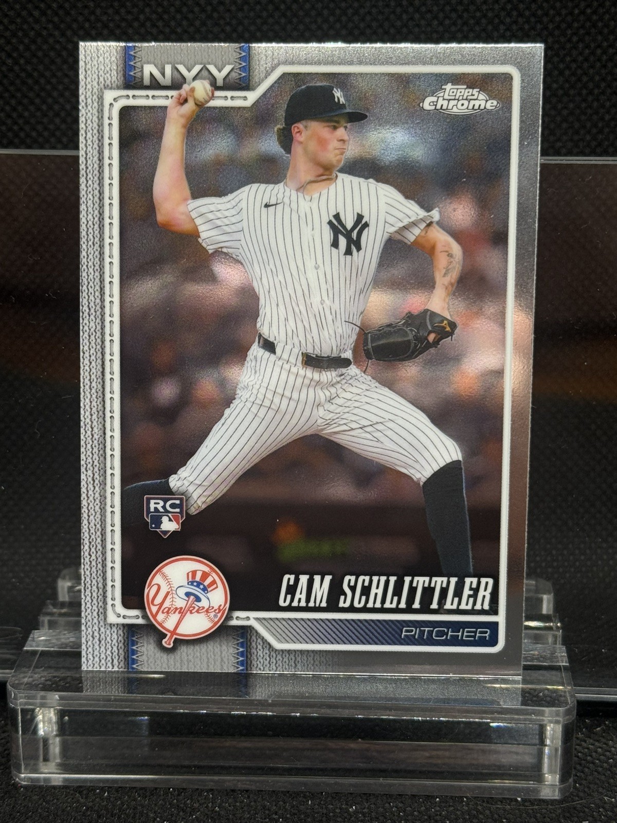 2026 Topps Chrome Baseball - Cam Schlittler (RC) #262 Yankees 