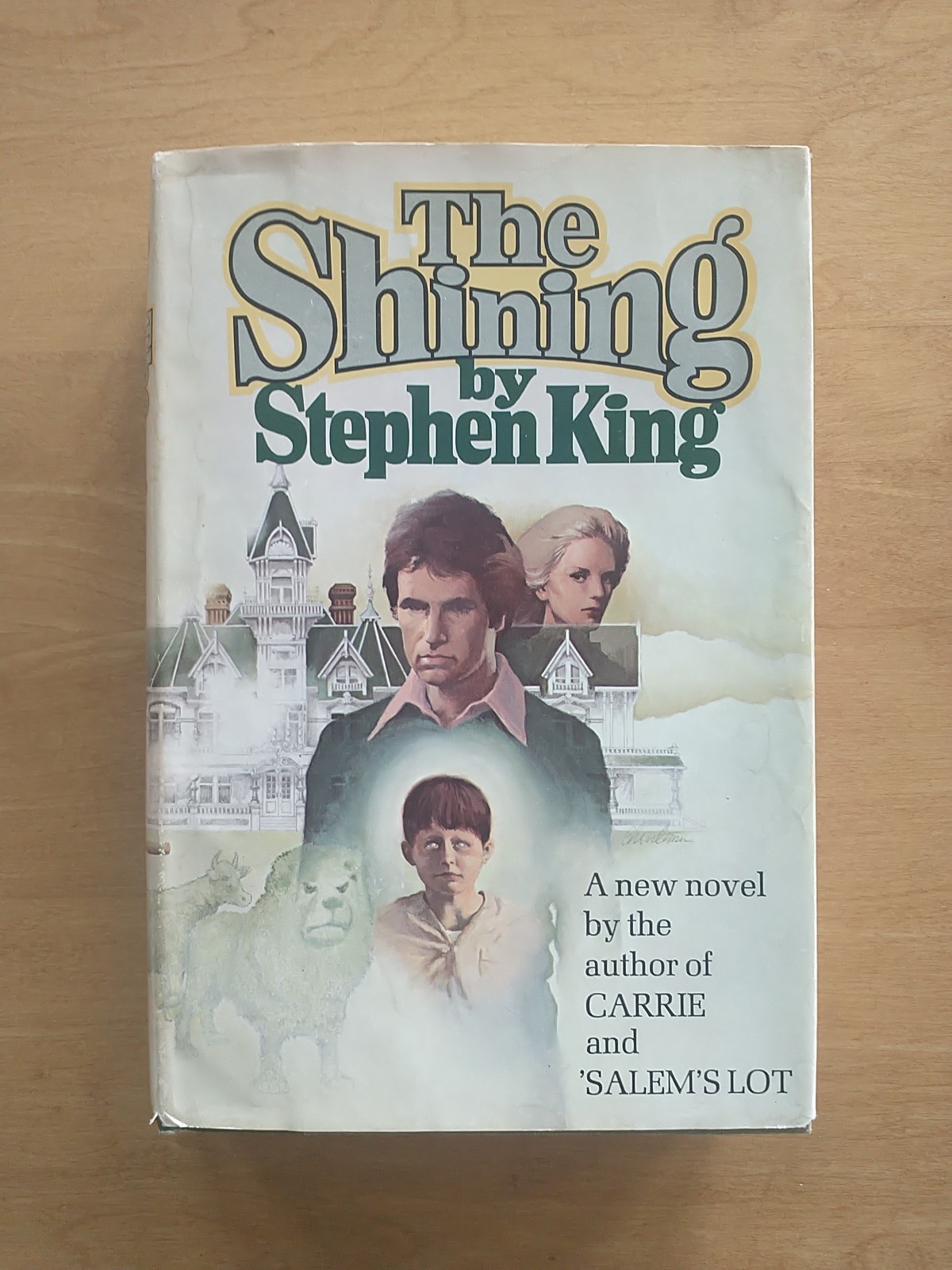 The Shining by Stephen King.  1977 Doubleday; Book Club Edition HC/DJ
