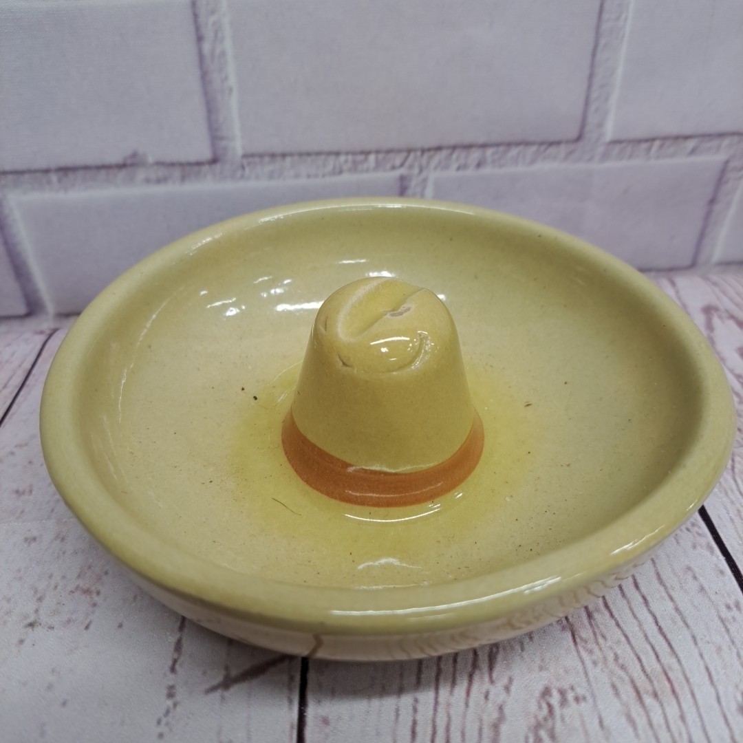 VTG Mexican Sombrero Ashtray, Cigar Holder, Jewelry Holder, Ceramic