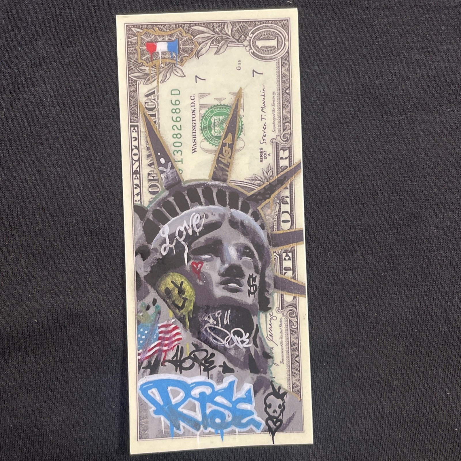 Graffiti Liberty Sticker Art Print Dollar Bill Art Graffiti Art Street Art Print Graffiti Liberty Sticker Art Print Dollar Bill Art Graffiti Art Street Art Print