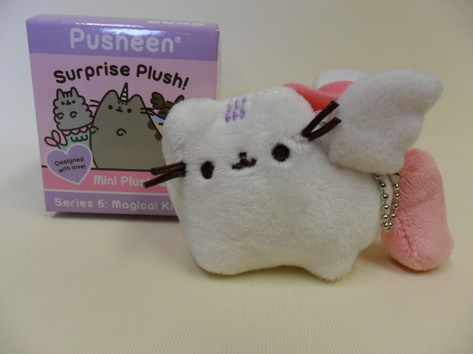 Gund NEW Pusheen Blind Box PUSHEEN PEGASUS Plush Series 6 Magical Kitties Cat Gund NEW Pusheen Blind Box PUSHEEN PEGASUS Plush Series 6 Magical Kitties Cat