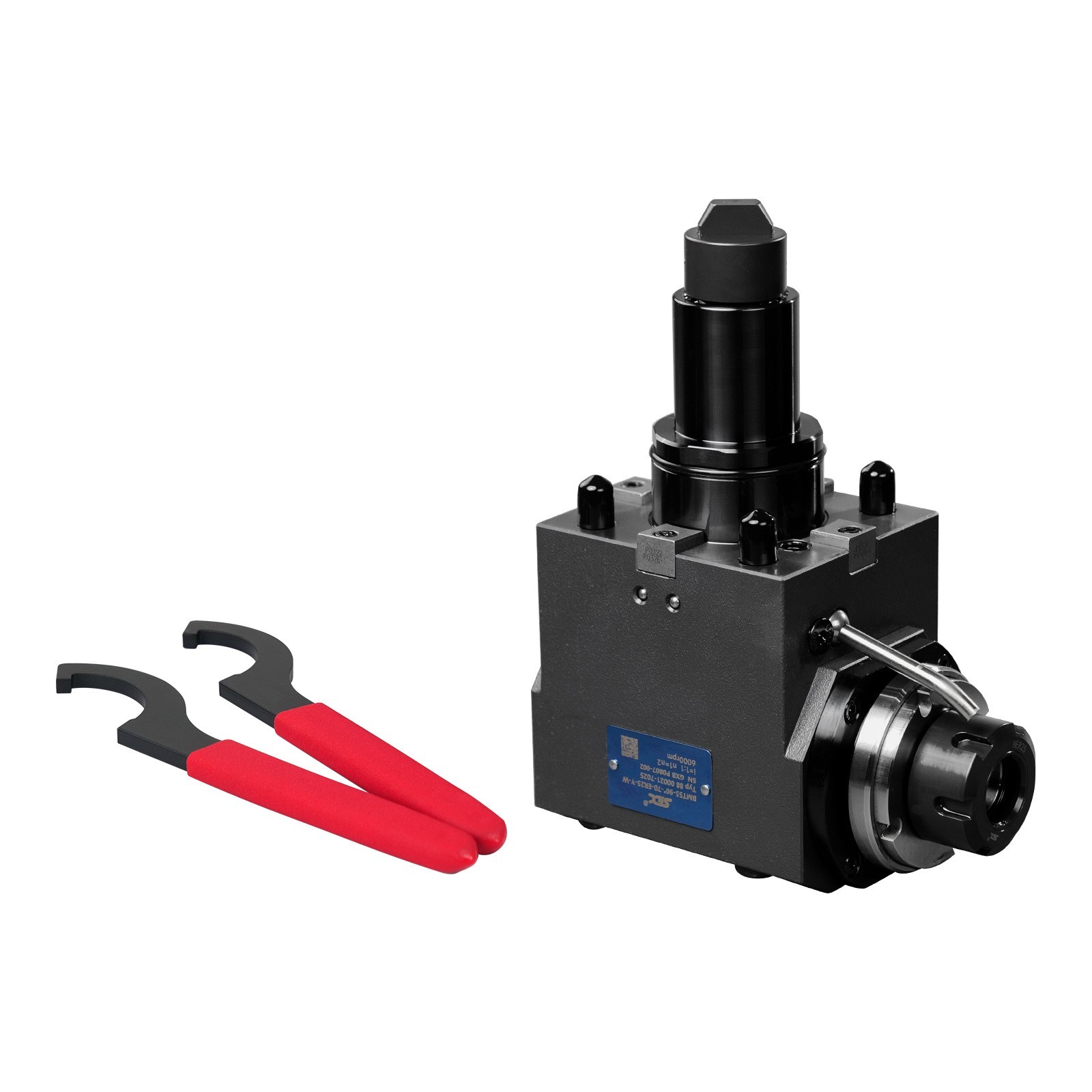 SFX BMT Driven Tool Holder External Lock BMT55-90°-70-ER25-Y-W Live Tool Holder SFX BMT Driven Tool Holder External Lock BMT55-90°-70-ER25-Y-W Live Tool Holder