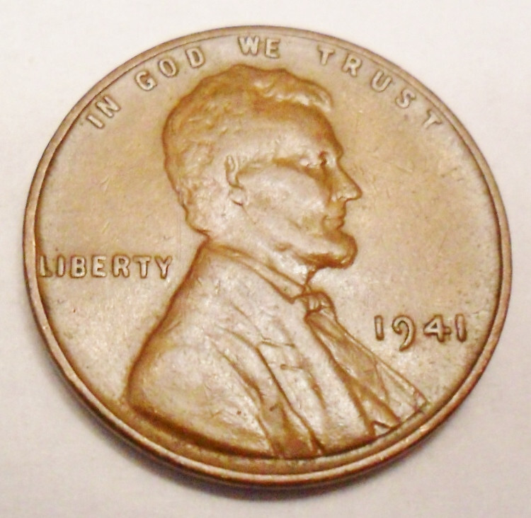 1941 P Lincoln Wheat Cent / Penny AVE CIRCULATED **FREE SHIPPING** 1941 P Lincoln Wheat Cent / Penny AVE CIRCULATED **FREE SHIPPING**