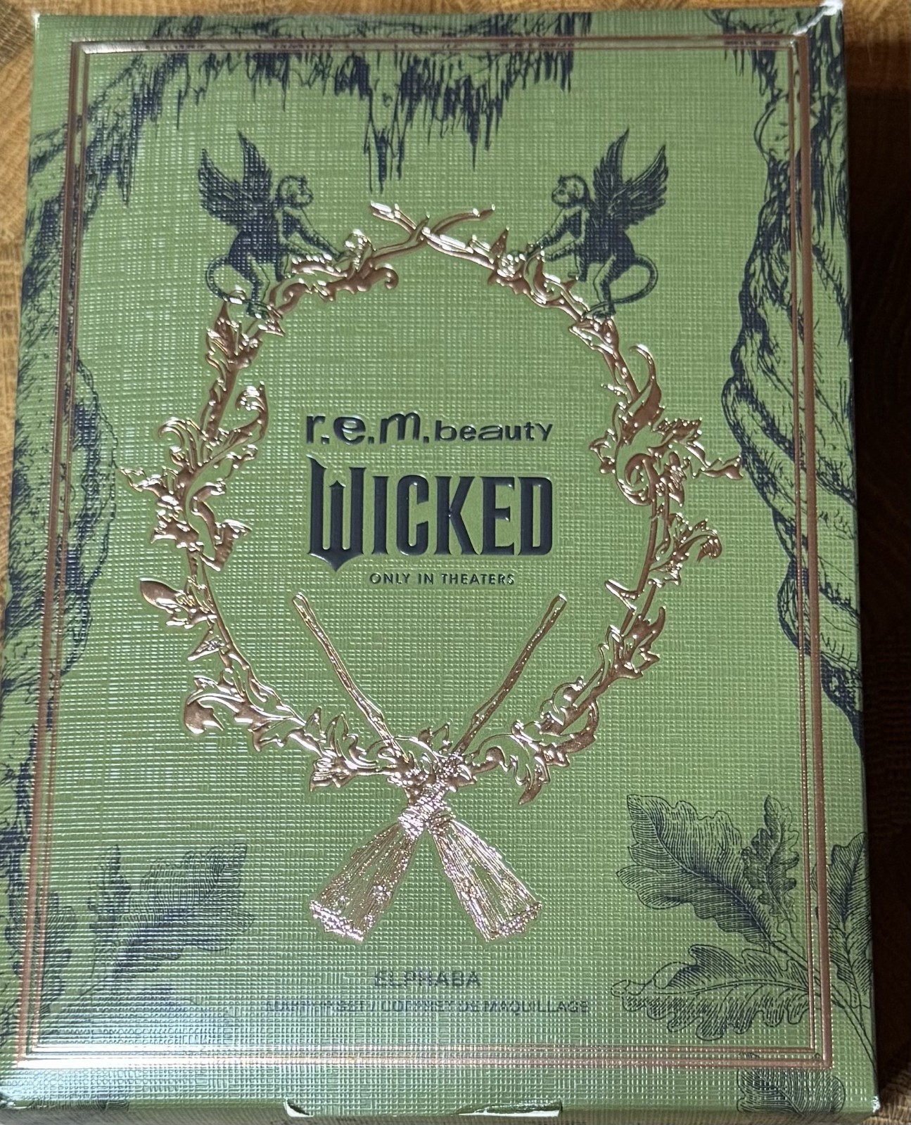 r.e.m. beauty x Wicked Elphaba Makeup Set 4 Full Size Products NEW Unopened
