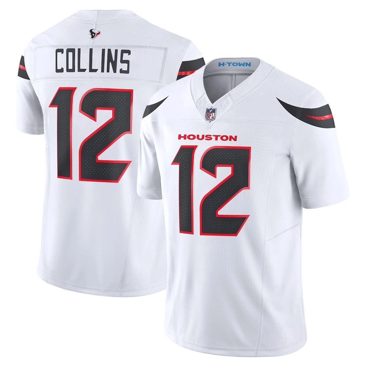 NWT Men\'s Texans #12 Nico Collins Stitched All Stitched Jersey S-3XL NWT Men\'s Texans #12 Nico Collins Stitched All Stitched Jersey S-3XL