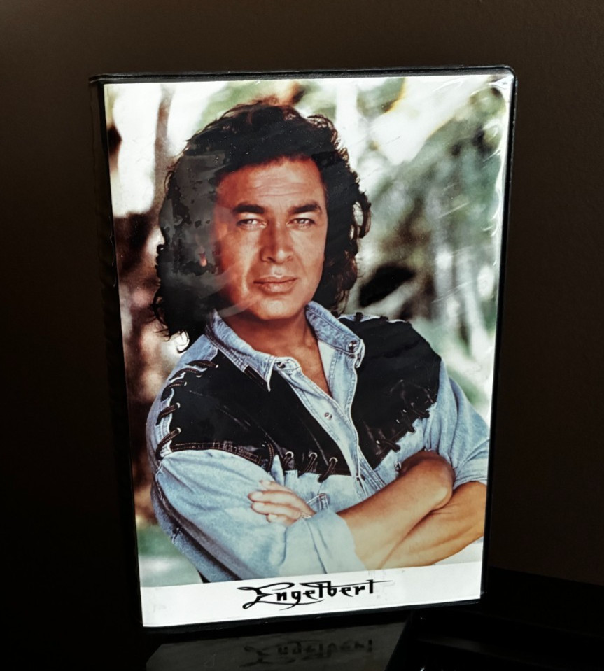 Super Rare Engelbert Humperdinck Fan Club Video VHS of TV appearances 1990s