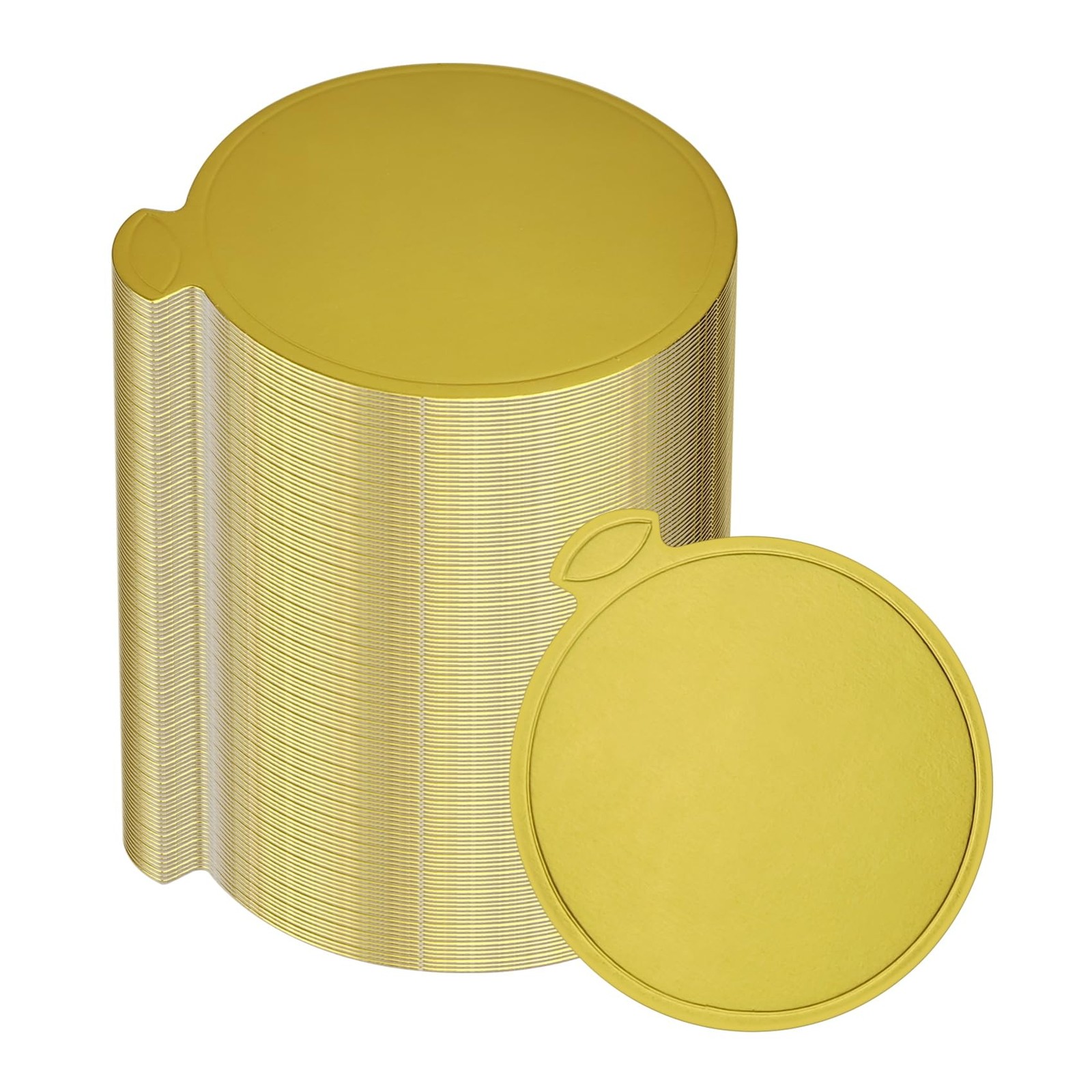 30 Pcs Mini Cake Boards, 3.1 Inch Mousse Boards Small Round-30Pcs, Gold 30 Pcs Mini Cake Boards, 3.1 Inch Mousse Boards Small Round-30Pcs, Gold