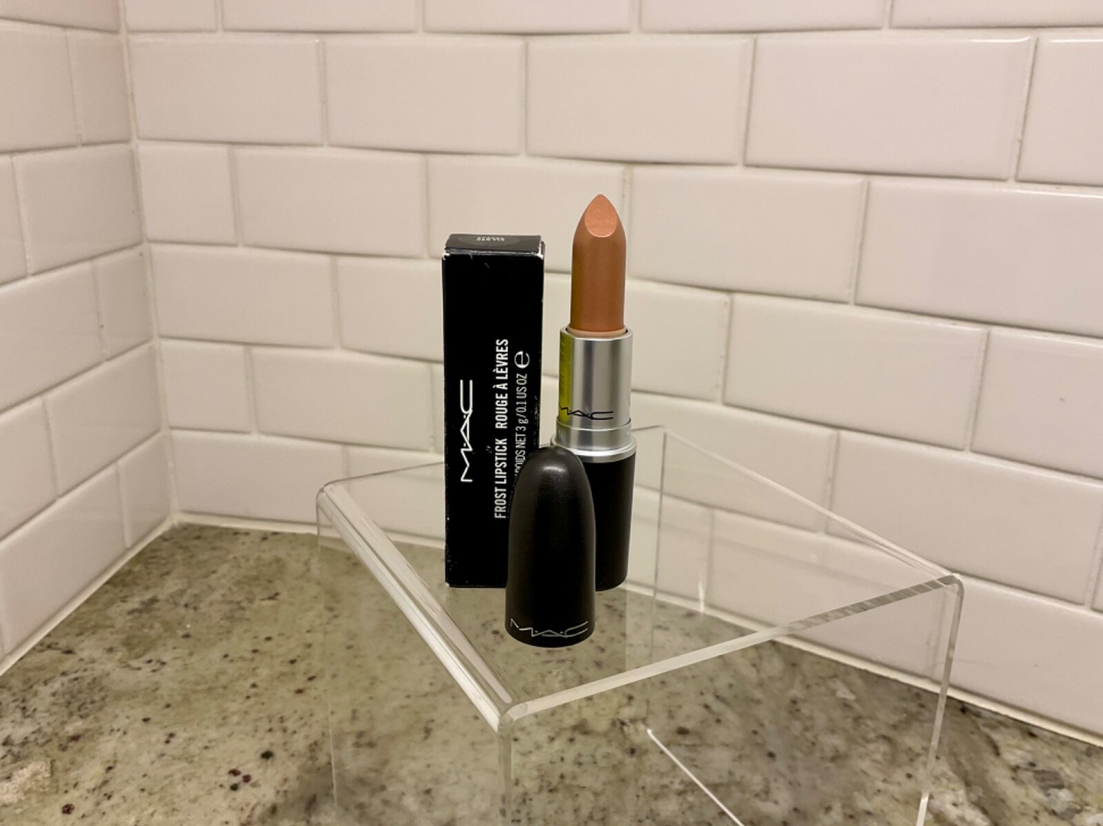 MAC SPARKS CAN FLY Frost Lipstick NIB Authentic Full Size
