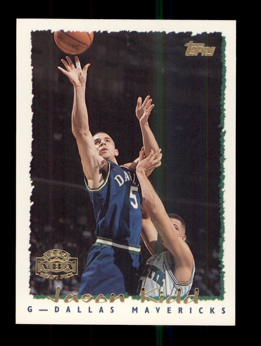 1994-95 TOPPS BASKETBALL #371 JASON KIDD ROOKIE RC DALLAS MAVERICKS