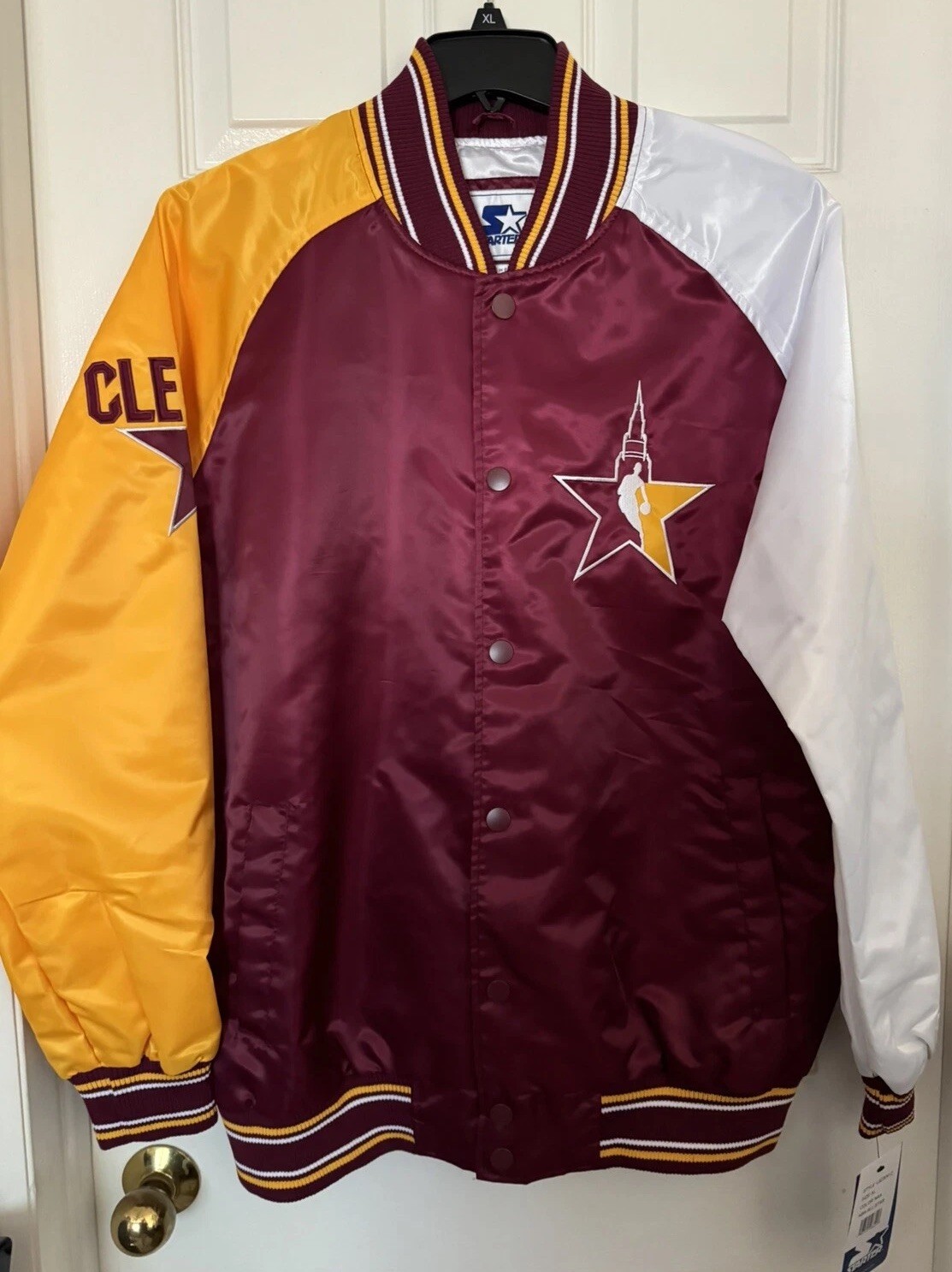 Starter Men’s XL Cleveland Cavaliers 2022 NBA All-Star Game Full-Snap Jacket NEW