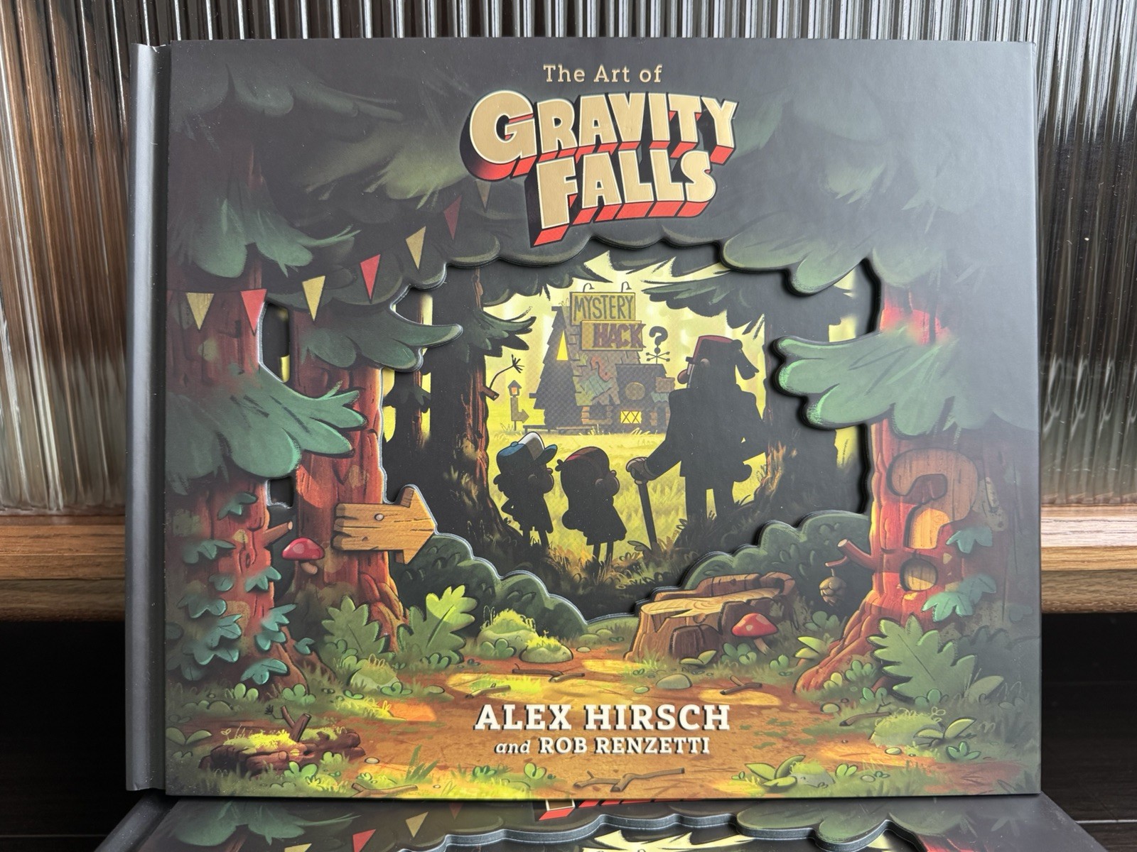 The Art of Gravity Falls | SIGNED BY ALEX HIRSCH - Full Signature Autograph