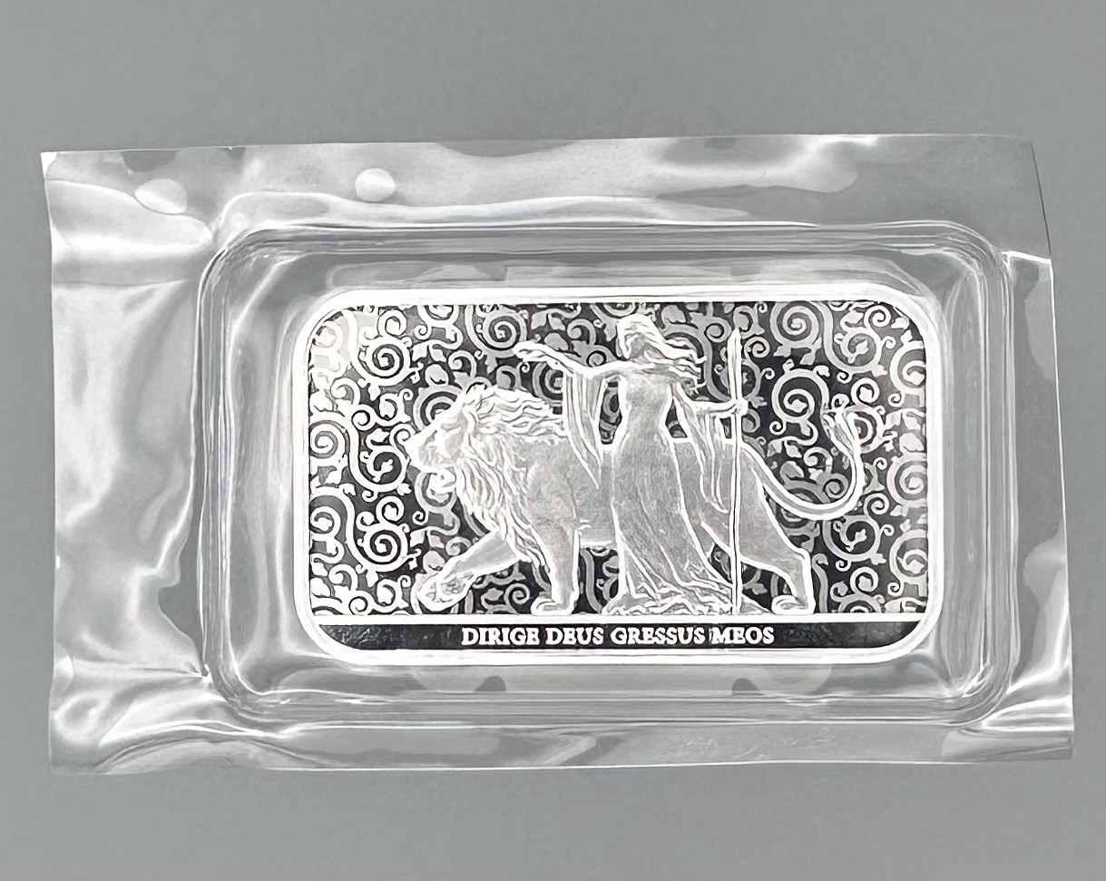 2024 Royal Mint Una and the Lion 1 oz .9999 Silver Bar Sealed