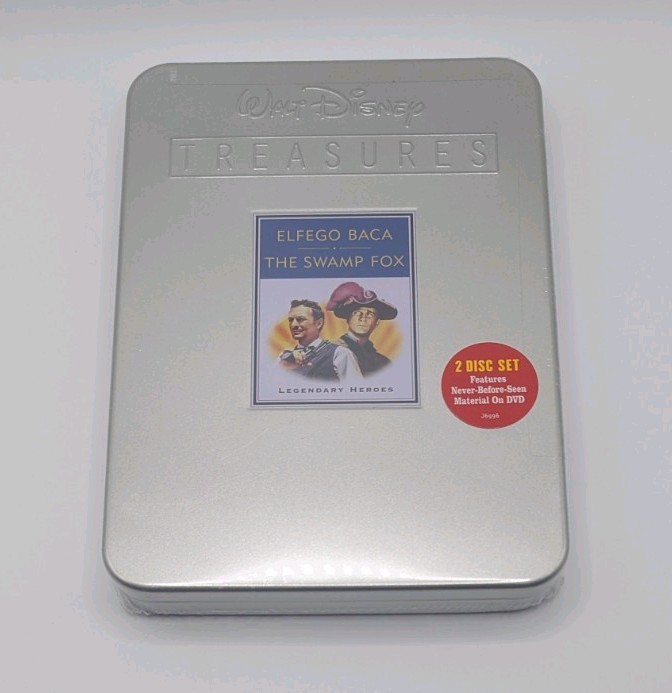 Walt Disney Treasures DVD Elfego Baca & The Swamp Fox New Sealed Collectors Tin
