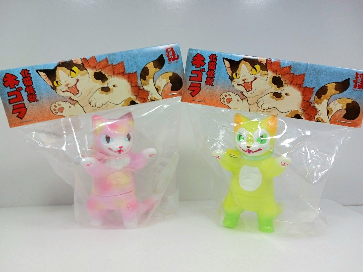 Konatsuya Konatsuya Neko Cat Monster Negora Sofubi Figure