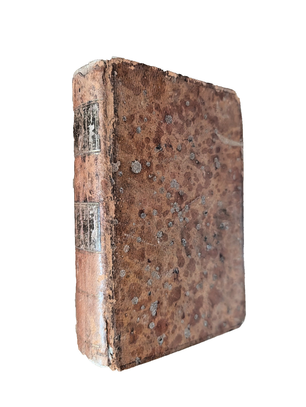 1793 Complete Works of Rousseau Volume 7 Antique French Leatherbound Book