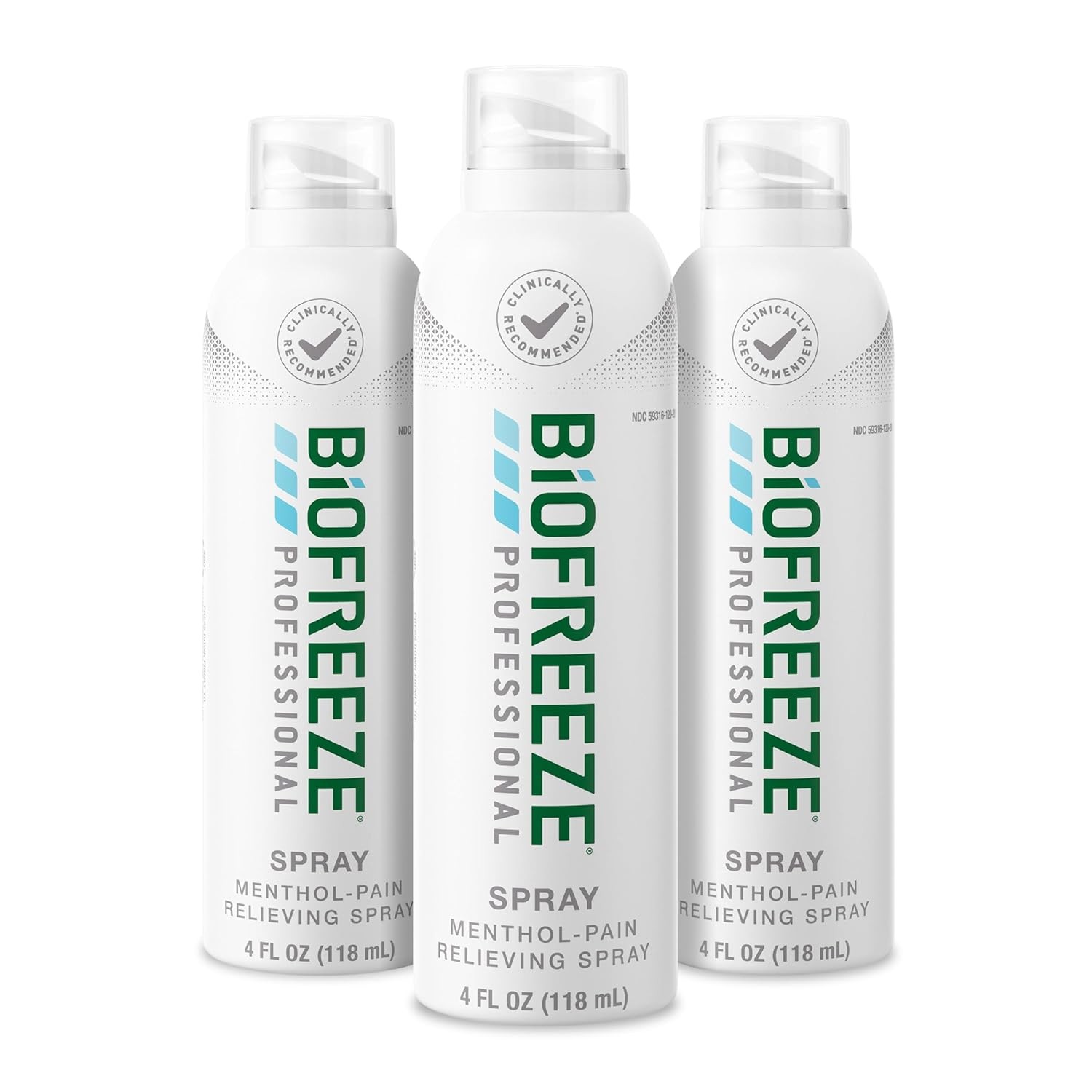 Biofreeze Professional Pain Relief Spray 4 oz (3‑pack) – Relieves joint, muscle