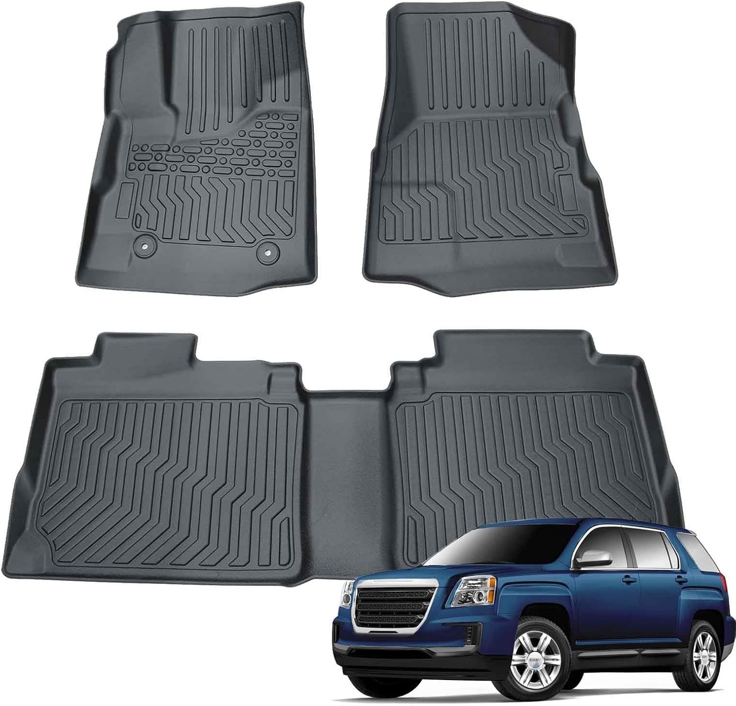 TPE Tapetes para auto para 2010 2011 2012 2013 2014 2015 2016 2017 GMC Terrain